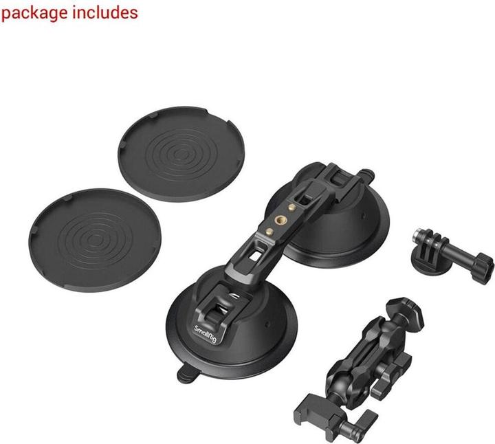 Produktbild SmallRig Halterung Port. Dual Suction Cam Mount SC-2K (Diverses Video Zubehör)