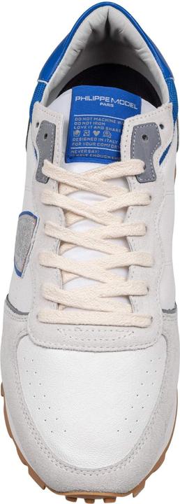 Immagine prodotto Philippe Model sneakers tropez in perforated leather color gray/bluette (42)