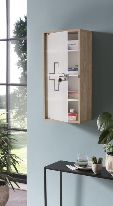 Actual product image Schildmeyer Wido medicine cabinet light oak decor