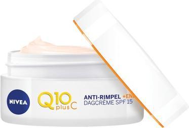 Actual product image NIVEA Q10plusc Anti-Wrinkle +Energy Day Cream - Spf 15 - 50ml (50 ml, Day cream, SPF 15)