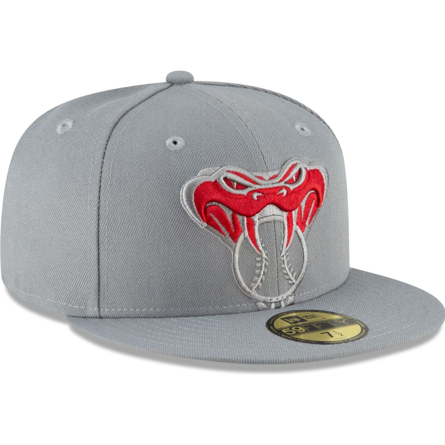 New Era, Herren, Cap, 59Fifty Cap - STORM Arizona Diamondbacks - 7 3/4, Grau, (7 3/4)