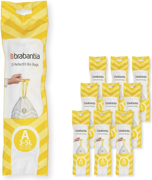 Brabantia Sacs PerfectFit (200 x, 3 l)