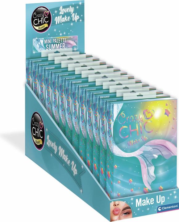 Produktbild Clementoni Crazy Chic - Trousse Mini palette Summer (Expo 13pz)