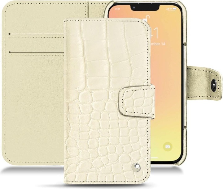 Actual product image Noreve Leather case wallet (Apple iPhone 13 mini)