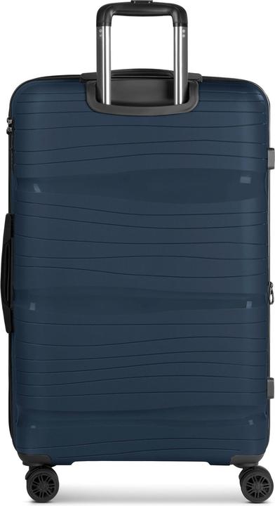 Produktbild D&N Travel Line 4300-Plus 4 Rollen Trolley L 76 cm mit Dehnfalte (96 l)