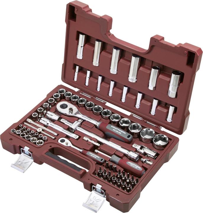 Actual product image Kraftwerk Socket spanner set 80 pieces