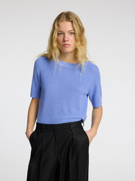 Produktbild Selected Femme Slfelinna New Ss Knit Top Noos (M)