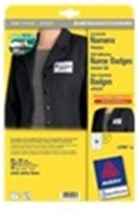 Actual product image Avery Name labels