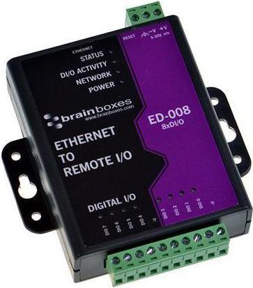 Produktbild Brainboxes Ethernet to 8 Digital IO Lines (8 Ports)
