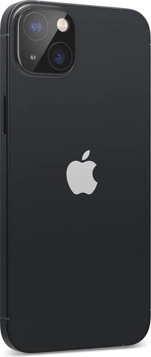 Actual product image Spigen Optik.Tr Camera iPhone 14/14 Plus Lens 2szt./2pcs czarny/black AGL05274 (2 Piece, Apple iPhone 14, Apple iPhone 14 Plus)