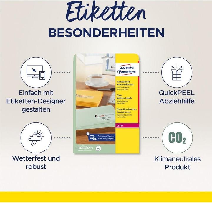 Produktbild Avery Adressaufkleber