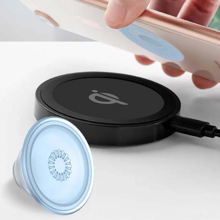 Productafbeelding PopSockets Doorschijnend blauwe PopGrip