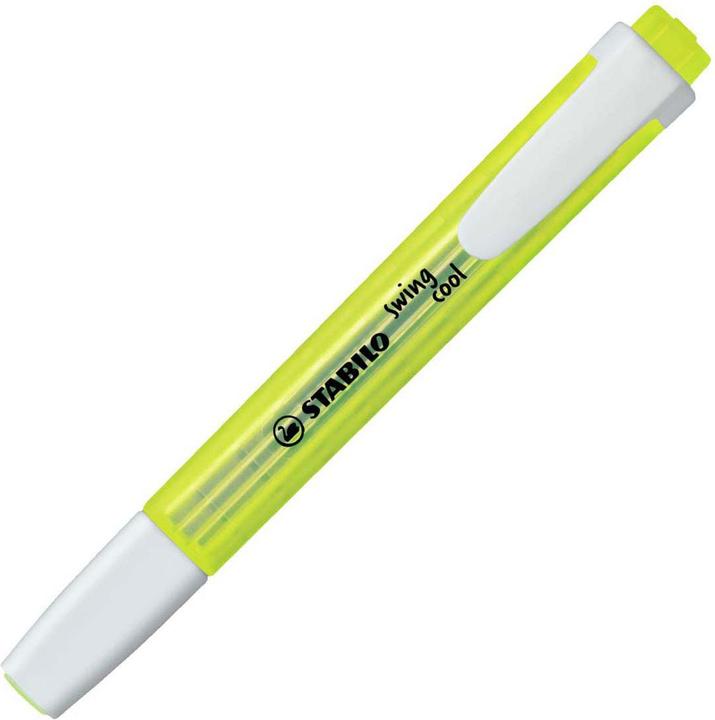 Actual product image STABILO Swing Cool (Blue, Yellow, Green, Pink, 4 mm, 4 x)