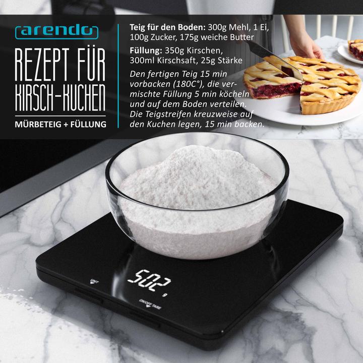 Actual product image Arendo Kitchen scales