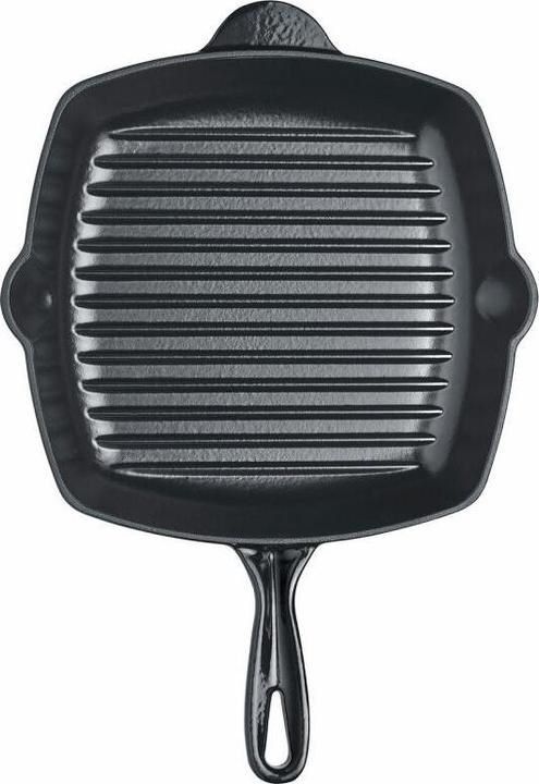 Actual product image Berndes Grill pan B.IRON cast iron square 27 x 27 cm with counter handle INDUCTION (Grill pan, 20.50 x 4.60 cm)