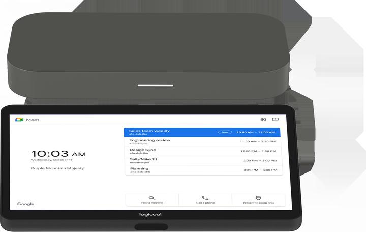 Productafbeelding Logitech Basis met Tap + Google Meet