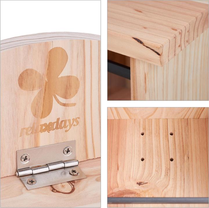 Actual product image Relaxdays Squirrel feeder