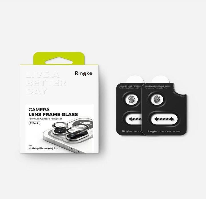 Produktbild Ringke Osłona Aparatu Camera Frame Protector 2-Pack Nothing Phone 4a Pro Black