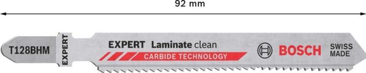 Produktbild Bosch Professional Zubehör EXPERT 'Laminate Clean' T 128 BHM Stichsägeblatt, 2 Stück