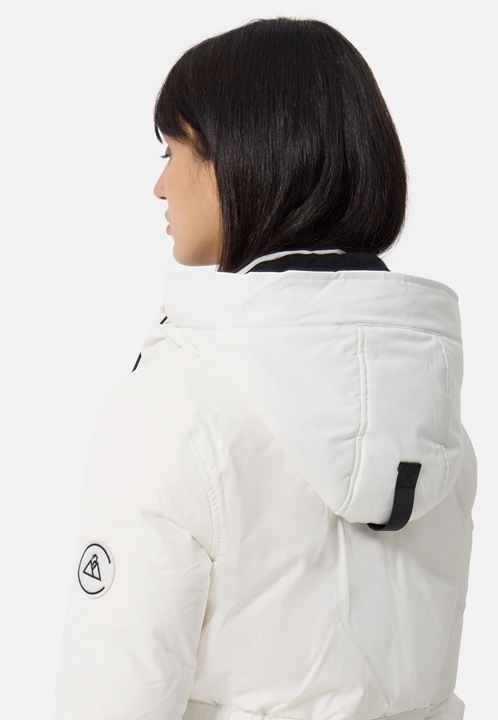 Produktbild Cash-Mere Daunenparka Mantel mit Kapuze und Kaschmirfutter (M)