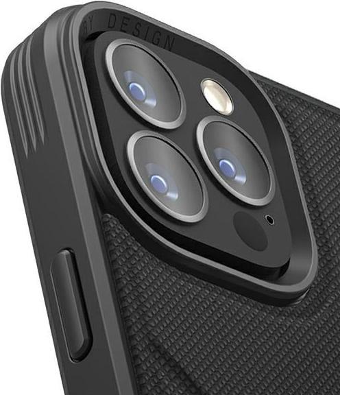 Productafbeelding Uniq etui Transforma iPhone 14 Pro 6.1" Magclick Oplaadcarny/ebony zwart (Apple iPhone 14 Pro)