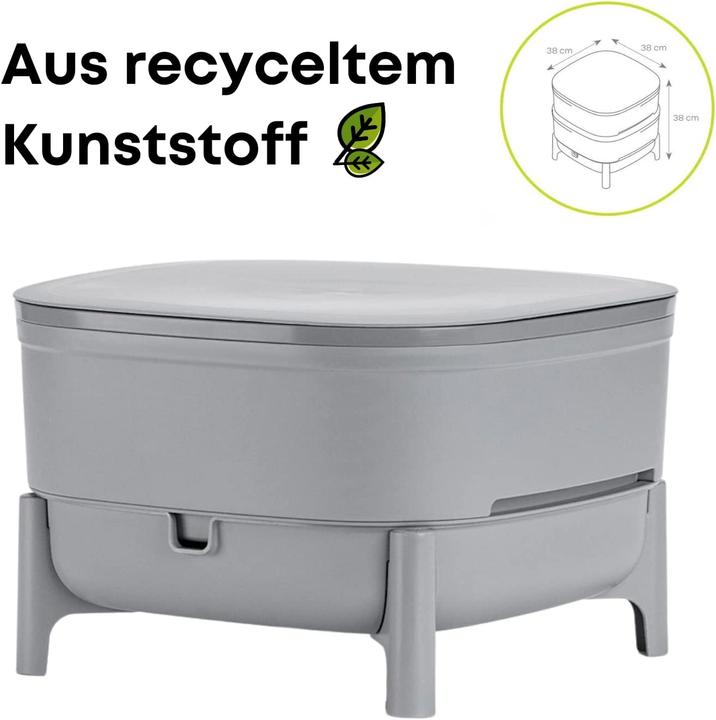 Actual product image Plastia Worm Composter Grey (30 l)