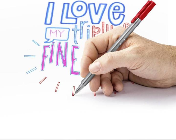 Produktbild Staedtler 334 SB40 Fineliner Extrafein Mehrfarbig 40 Stück(e) (40 Farben, 40 x)