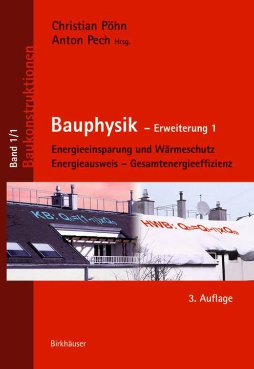 Produktbild Bauphysik (Deutsch, Anton Pech, Christian Pöhn, 2017)