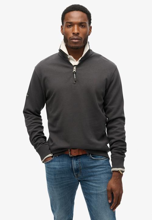 Immagine prodotto Superdry Utility Sweatshirt mit Logo und halbem Reissverschluss (M)