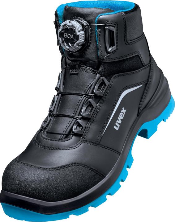Produktbild Uvex 2 xenovaÂ® Stiefel S3 95691 schwarz, blau Weite 10 GrÃ¶ÃŸe 43 (S3, 43)