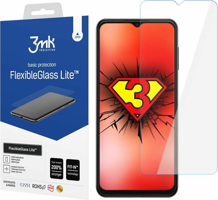 Produktbild 3MK hybrid glass Flexible 2.5D Lite for Samsung Galaxy A13 4G (1 Stück, Samsung Galaxy A13)