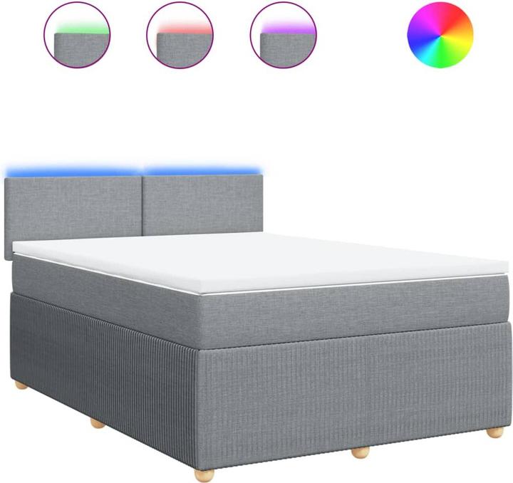 Produktbild vidaXL Boxspringbett (140 x 190 cm)
