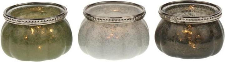 Werner Voss GmbH Teelicht mit Metallrand sortiert (1 Stück) (1x)
