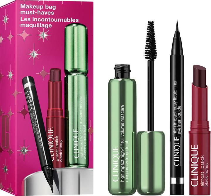 Clinique Must Have Hi-Fi Makeup Set (Black, Intense Black)