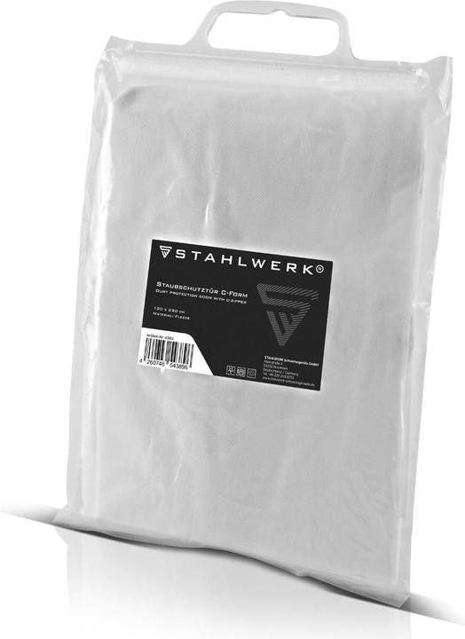 Actual product image Stahlwerk Dust Door C Shape Dust Door Dirt Trap Dust Curtain (Safety glasses case)