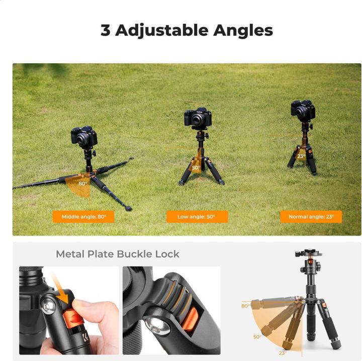 Image du produit K&F Concept S225A0+BH-25L Desktop Mini Tripod for Camera