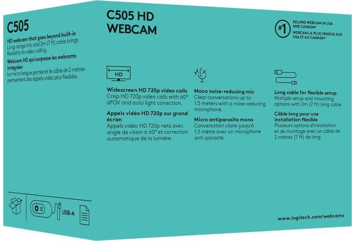Productafbeelding Logitech C505 (0.90 Mpx)