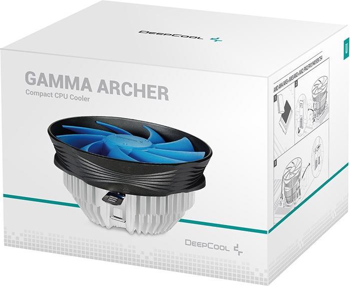 Actual product image Deepcool GAMMA ARCHER Processor Cooler 12 cm Black (65.50 mm)