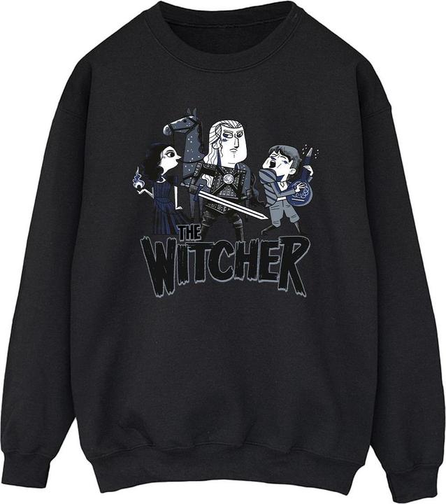 Produktbild Netflix The Witcher Team Illustrated Sweatshirt (M)