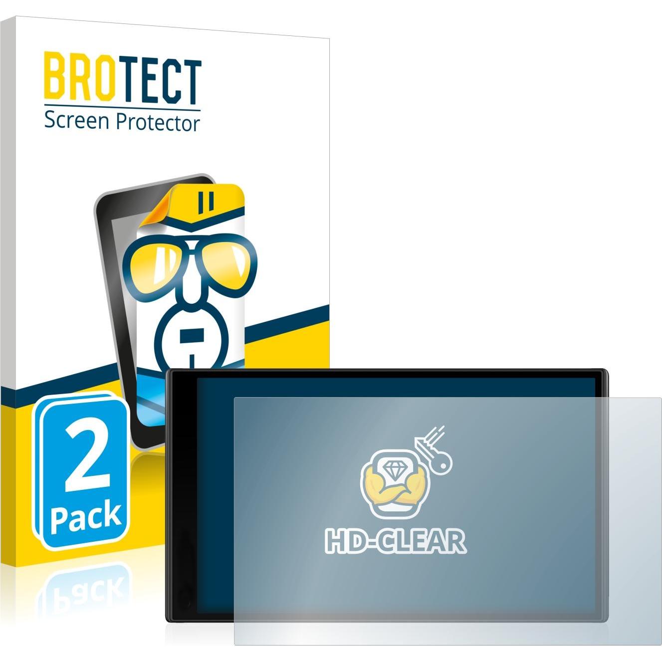 BROTECT, Fahrzeug Navigation Zubehör, Schutzfolie Displayschutz Klar