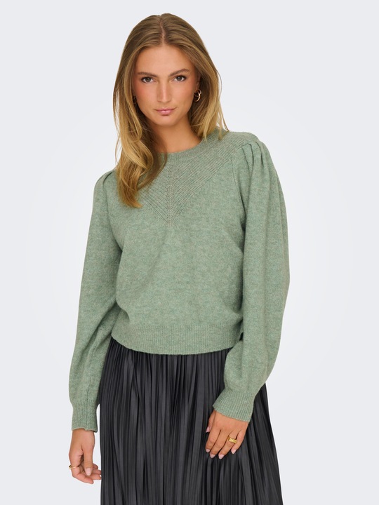 Immagine prodotto JdY Scollo rotondo Polsini a costine Maniche raglan Pullover Maglia (XS)