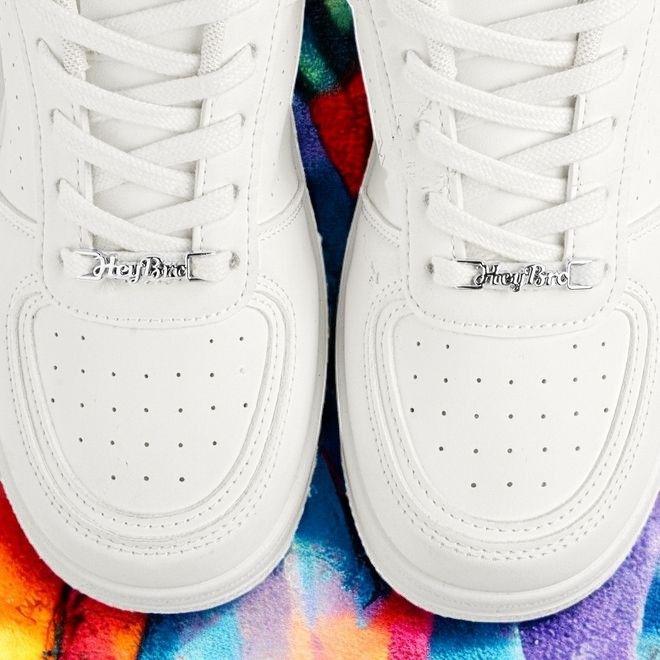 Immagine prodotto LaceGodZ 1 Paar "Hey Bro" Schnürsenkel Clips (3.76 cm)