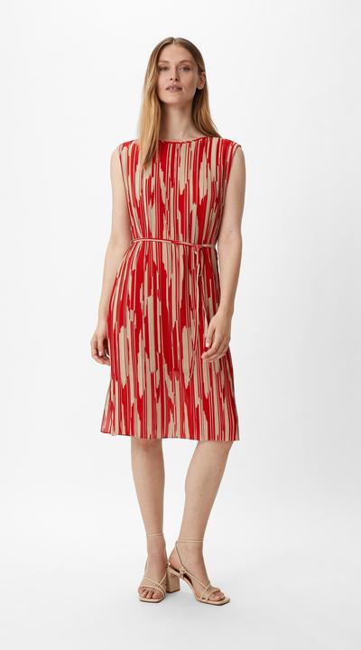 Produktbild Comma Kleid Chiffonkleid mit Plisseefalten (42)