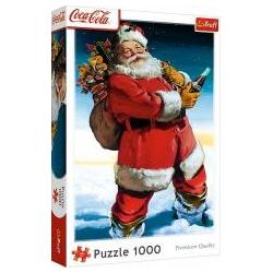 Trefl Puzzle 1000 - Santa Claus mit Coca Cola (1000 Teile)