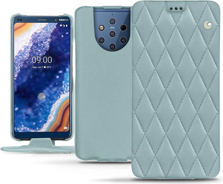 Productafbeelding Noreve Lederen omslag verticaal (Nokia 9 PureView)