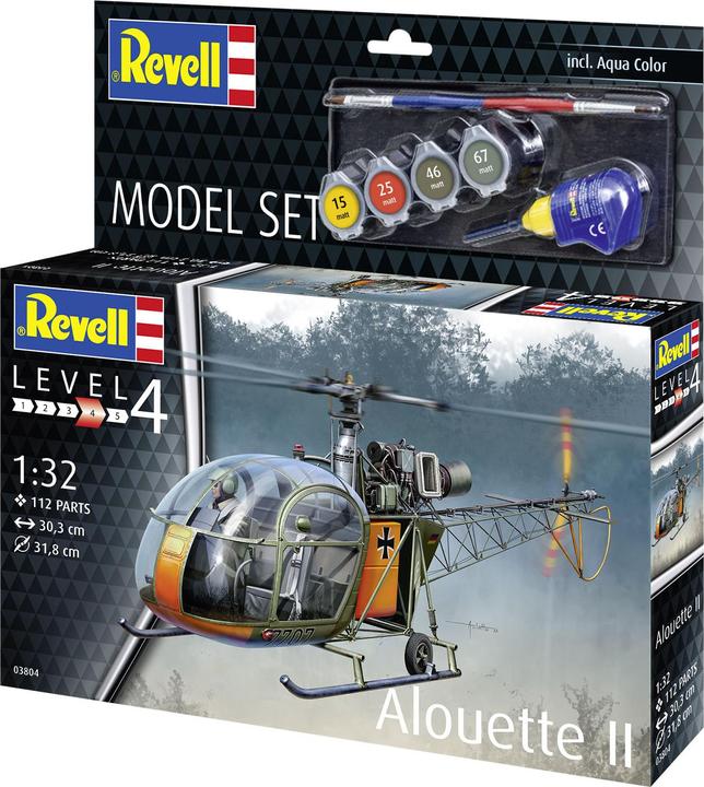Actual product image Revell Model Set Alouette II