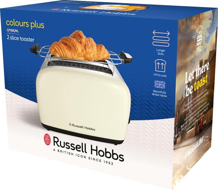 Produktbild Russell Hobbs Hobbs Colours Plus Broodrooster Crme 26551-56