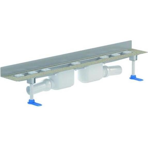 Dallmer, Duschrinne, Duschrinne CeraLine 2 Abläufe W 521859, 800mm, DN 50 Bauhöhe 110mm (1045 mm)