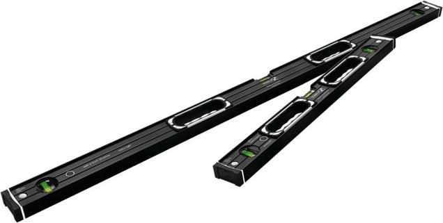 Actual product image Stabila Spirit level set Dark Shadow Type 196-2 2 pcs. (122 cm)
