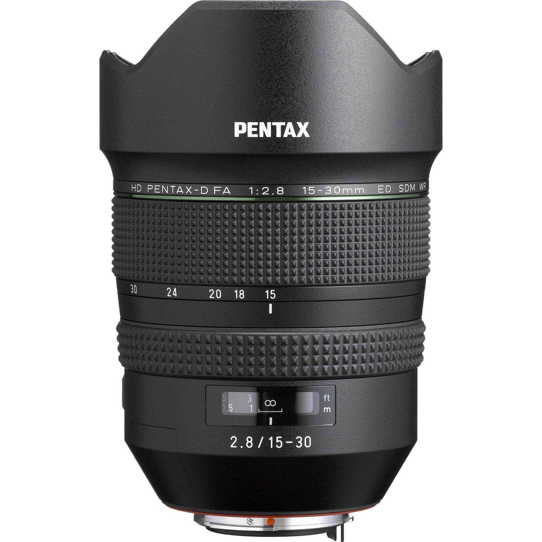 Pentax HD Pentax-D FA 15-30mm 2.8 ED SDM WR (Pentax K, APS-C / DX, Vollformat), Objektiv, Schwarz